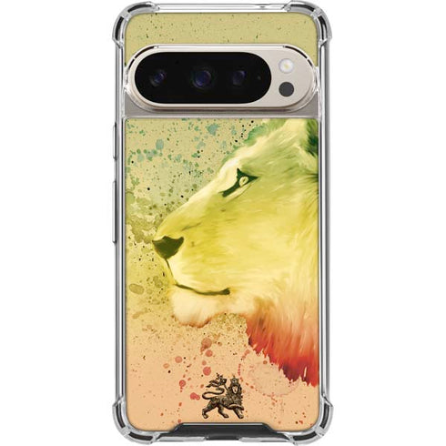 Profile of the Lion of Judah Pixel 9/9 Pro Clear Case